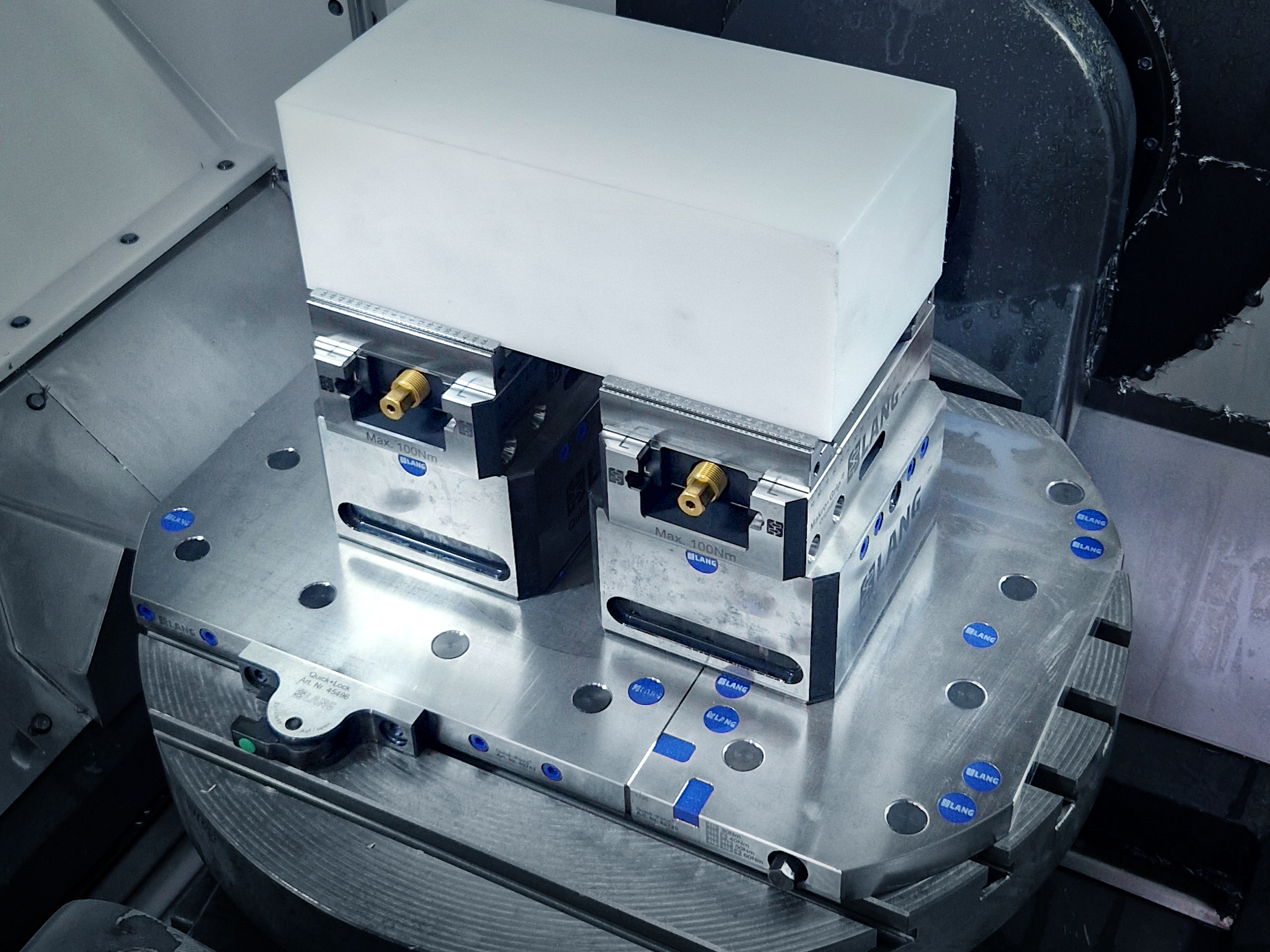 versatile zero point clamping options by LANG