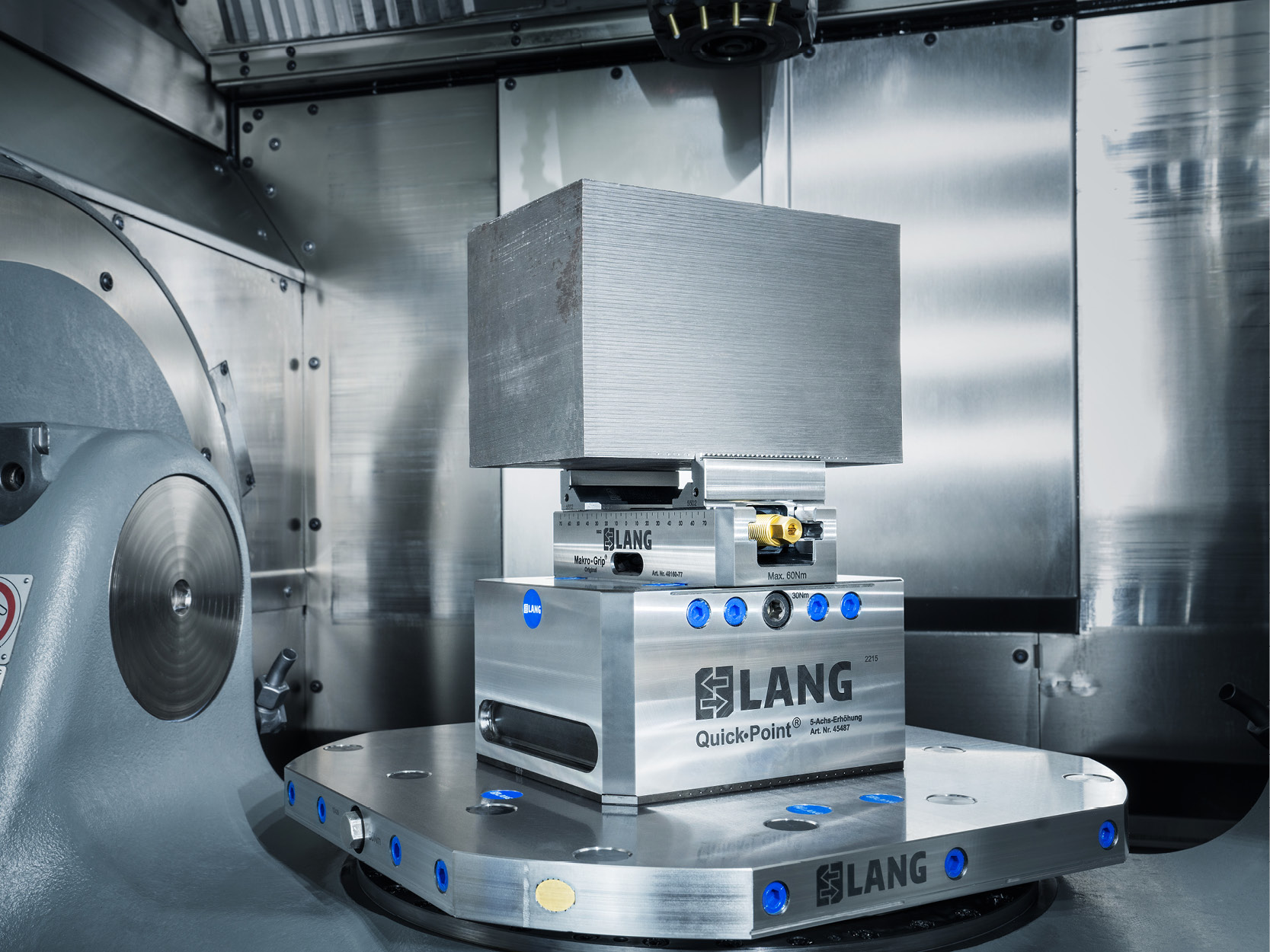 Centering vice from LANG Technik