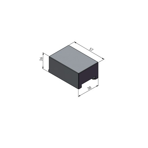 44469-26: Mordente superior Avanti 46 (Disegno tecnico )