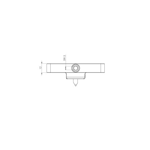 41010: Mittenmarkiervorrichtung Makro•Grip®  (Technische Zeichnung )