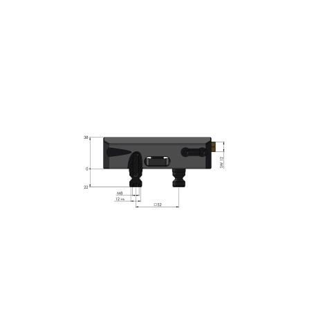 40120-46: Base Centering Vise 77 (Technical drawing )