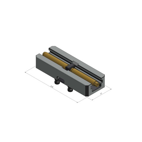 40200-77: Base Centering Vise 77 (Technical drawing )