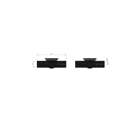 58077-7744: Base Mordaza Avanti Makro•Grip® Aero 77 (Diseño técnico )