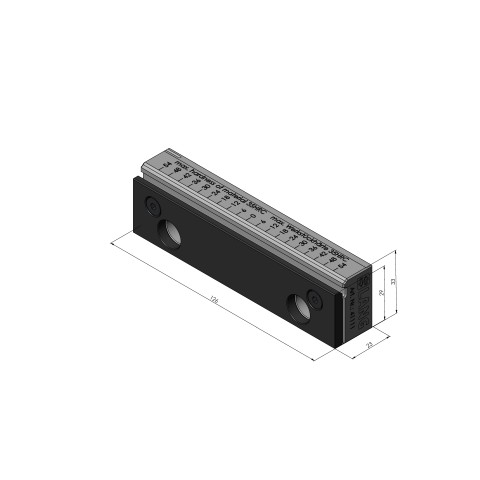 41111: Stamping Jaws Makro•Grip®  (Technical drawing )