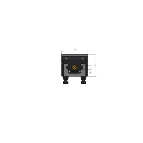 42097-77: Centering Vise Vario•Tec 77 (Technical drawing )