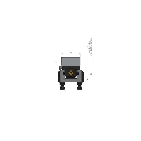 44120-46: Profile Clamping Vise Avanti 77 (Technical drawing )