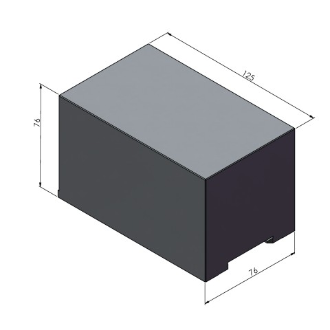 44258-76: Top Jaw Avanti 125 (Technical drawing )