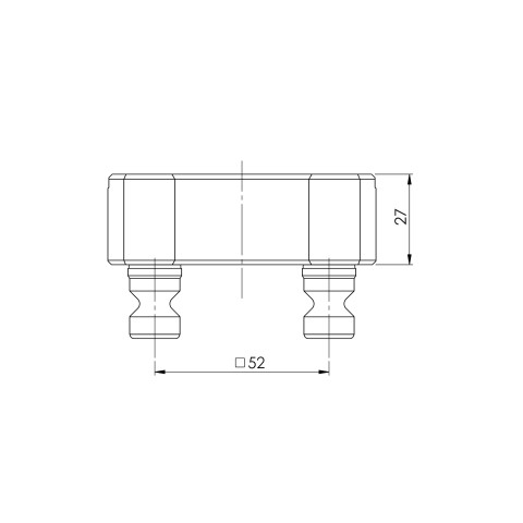 44522: Gauging Pallet Quick•Point® 52 (Technical drawing )