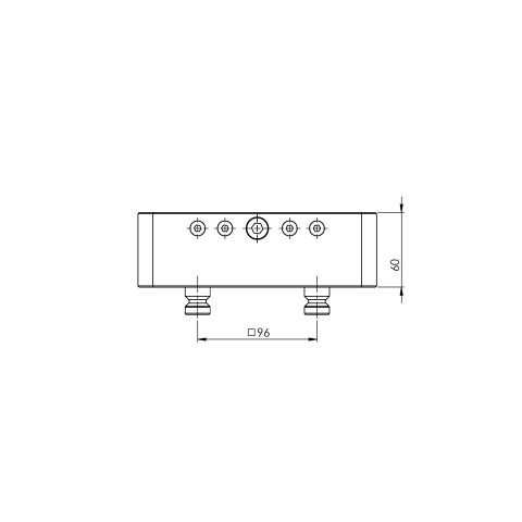 45486: 5-Axis Riser Quick•Point® 52/96 (Technical drawing )