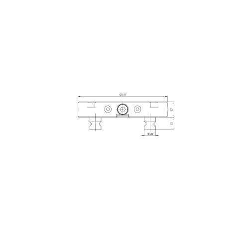 45910: Adaptor Plate Quick•Point®  (Technical drawing )