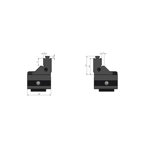 48077-7720: Spare Jaws Makro•Grip® 77 (Technical drawing )