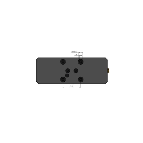 48200-77: 5-Axis Vise Makro•Grip® 77 (Technical drawing )