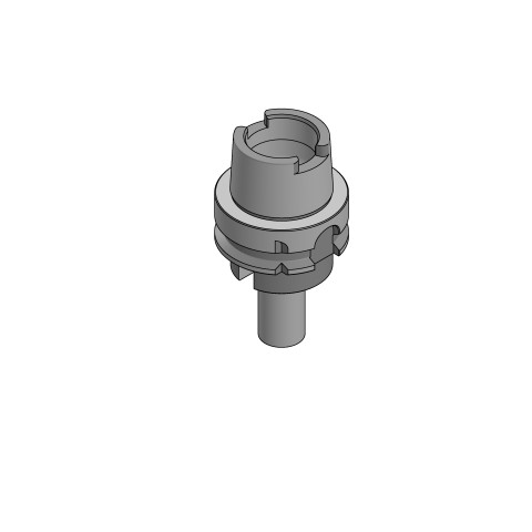 61500-HSK63: Tool Holder HAUBEX  (Technical drawing )