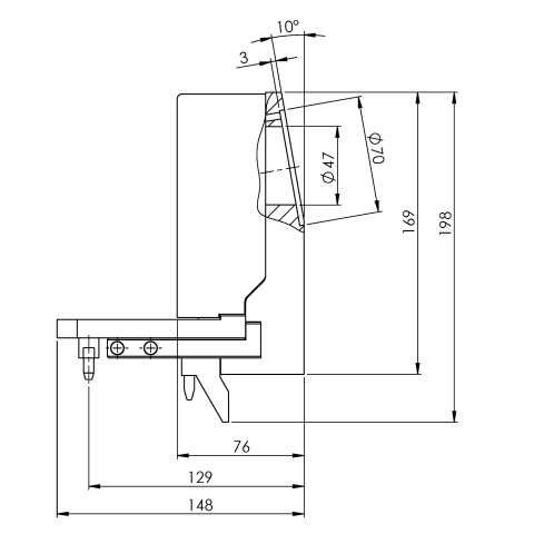 66900: Gripper RoboTrex 52 (Technical drawing )