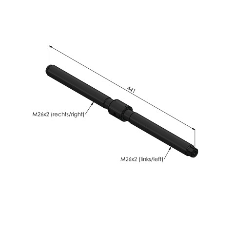 81004: Spindle Unit Makro•Grip® Ultra  (Technical drawing )