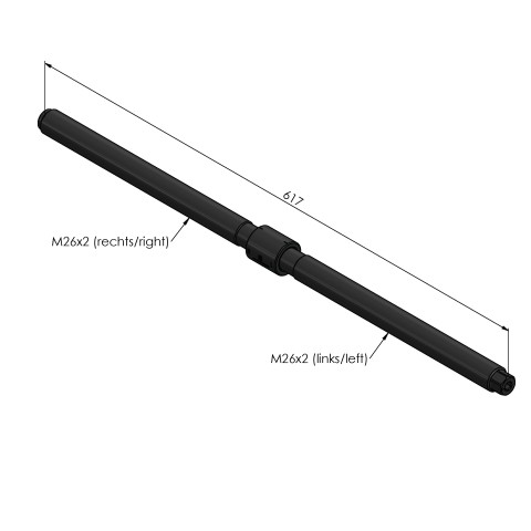 81006: Spindle Unit Makro•Grip® Ultra  (Technical drawing )