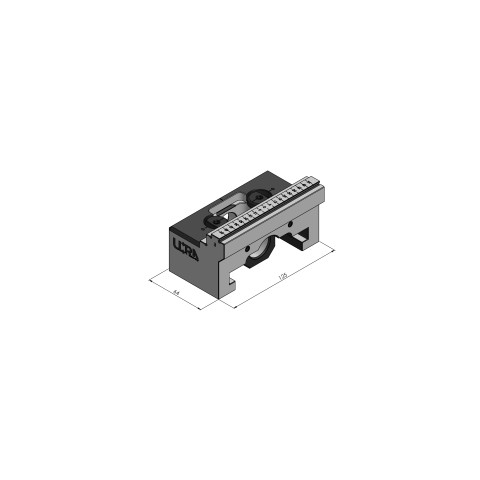 81483: Clamping Jaw Makro•Grip® Ultra 125 (Technical drawing )