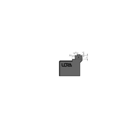 81483: Clamping Jaw Makro•Grip® Ultra 125 (Technical drawing )