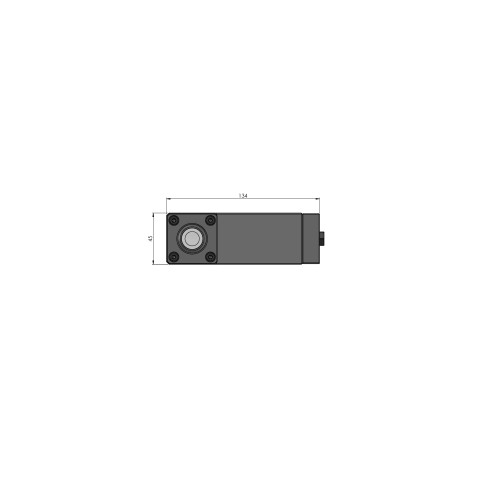 81586: Hydraulic Screw Jack Hydro•Sup  (Technical drawing )