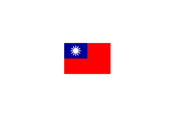 Flagge Taiwan
